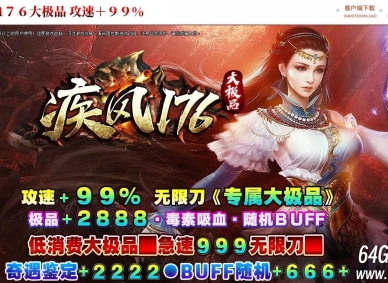 疾风1.76专属大极品攻速单职业服务端-智能假人-自动回收-GOM引擎