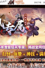 狂风专属剧情攻速神器单职业传奇服务端-等级修炼-装备分解-GOM引擎