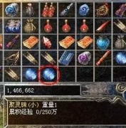 传奇特殊物品(传送石/聚灵珠/记次计时/气血石)数据库详细说明
